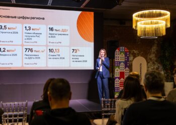 Площадь квартир на продажу на первичном и вторичном рынках растет в Новосибирске