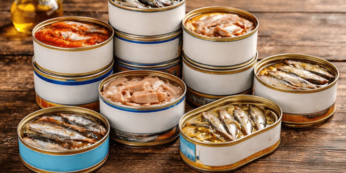 Россия экспортировала рекордное количество рыбных консервов за рубеж