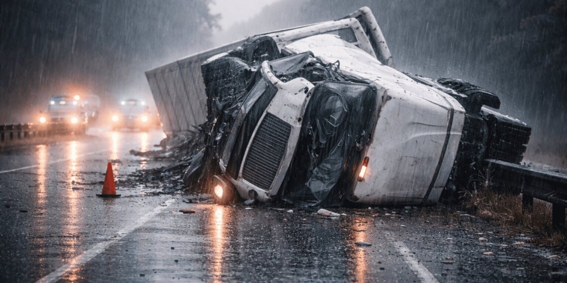 В Новосибирской области осудили водителя грузовика после смертельного ДТП