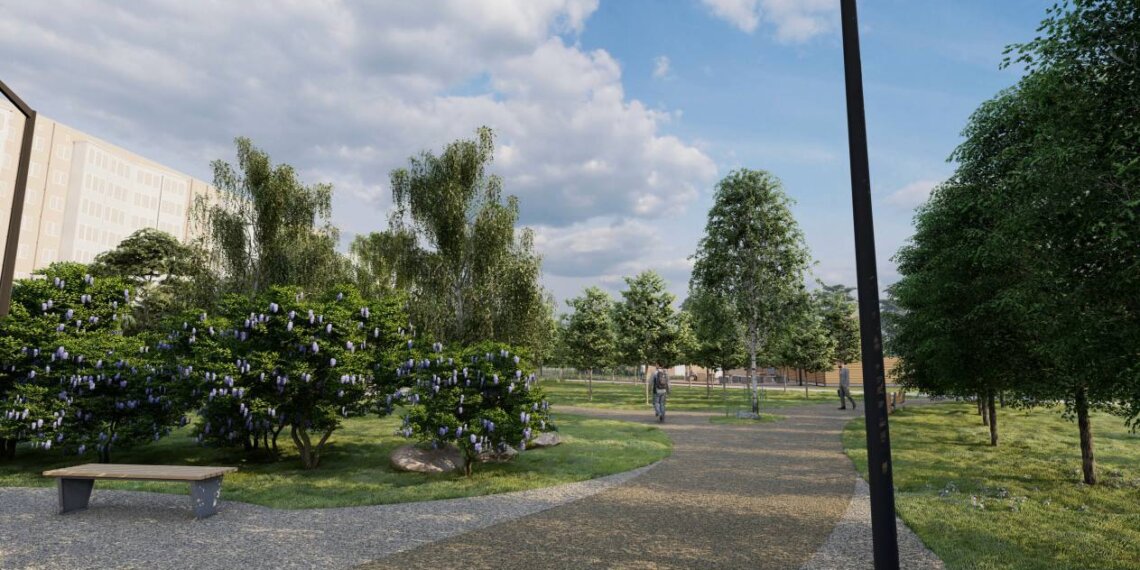 Максим Кудрявцев поблагодарил новосибирцев за идеи по благоустройству сквера на Демакова