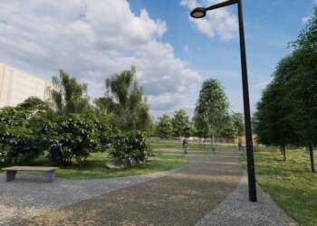 Максим Кудрявцев поблагодарил новосибирцев за идеи по благоустройству сквера на Демакова