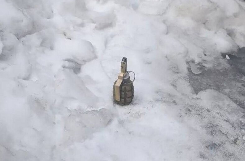 Макет гранаты нашли на остановке в Искитимском районе НСО