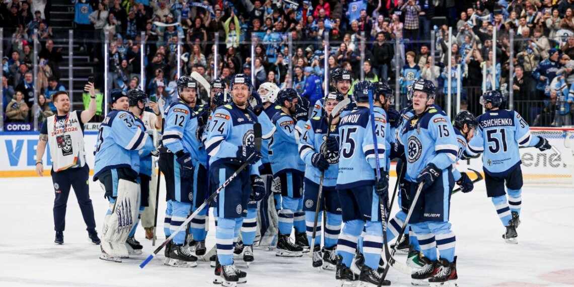 ХК «Сибирь» одержал победу над «Металлургом» – 1:0