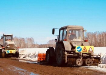 ТУАД НСО начинает плановую подготовку дорог к весеннему паводку 2026 года