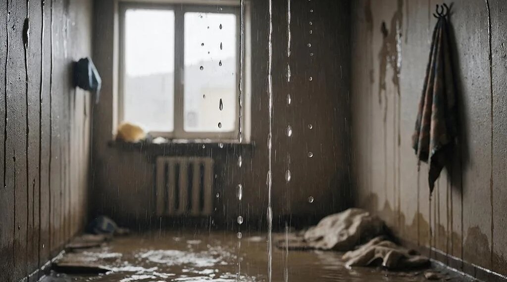 Крыша текла, УК предлагала ремонт «с выселением», а суд насчитал 182 тысячи