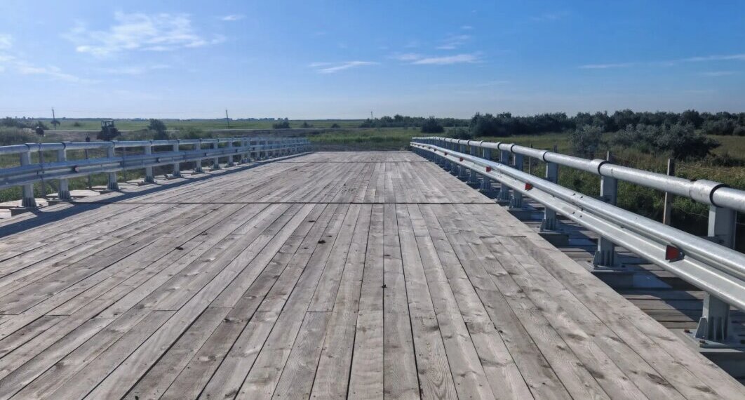 Подрядчик не справился с ремонтом моста на трассе Новосибирск – Кочки — Павлодар