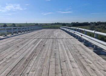 Подрядчик не справился с ремонтом моста на трассе Новосибирск – Кочки — Павлодар