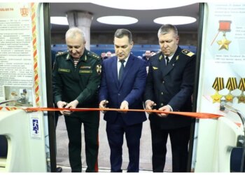 В новосибирском метро запустили вагон-музей, посвящённый Росгвардии