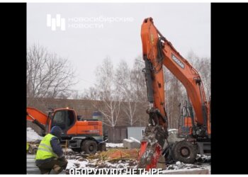 На улице Петухова вырыли котлован под насосную станцию