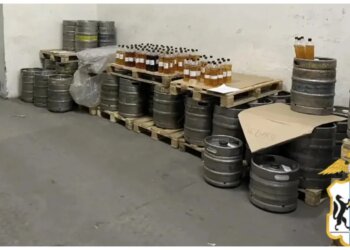 Склад с огромным запасом контрафактного алкоголя накрыли в НСО