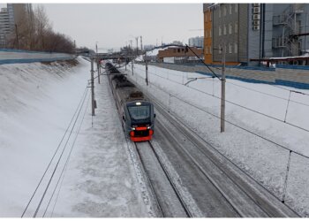 Два гружёных вагона сошли с рельсов под Новосибирском