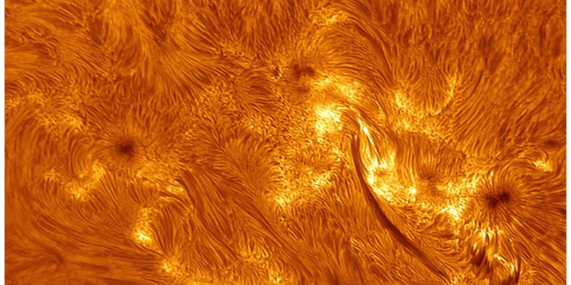 Солнце показало «нервы»: новосибирец снял редкие детали звезды