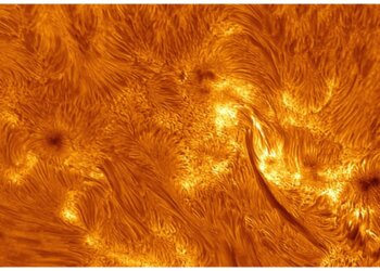 Солнце показало «нервы»: новосибирец снял редкие детали звезды