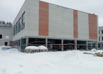 Под Новосибирском возводят новую школу на 550 учеников