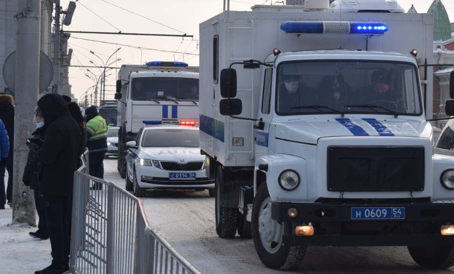 В Новосибирске задержали участников митинга против возможной блокировки Telegram