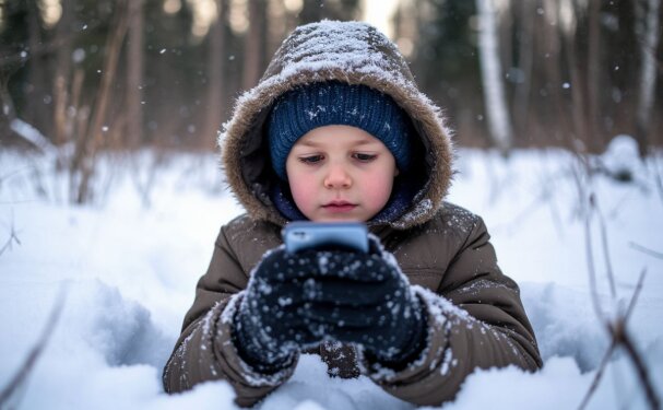 В Новосибирске спасатели откопали застрявшего в сугробе 11-летнего мальчика