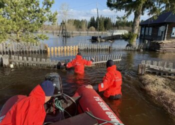Режим ЧС ввели в Колыванском районе из-за паводка