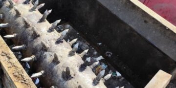 Ногу новосибирца затянуло в промышленный шредер на Гусинобродском полигоне