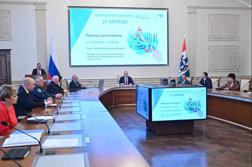 С 21 апреля в Новосибирской области начинается всероссийское голосование за объекты благоустройства