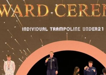 Новосибирский спортсмен — золотой призёр первенства Европы по прыжкам на батуте