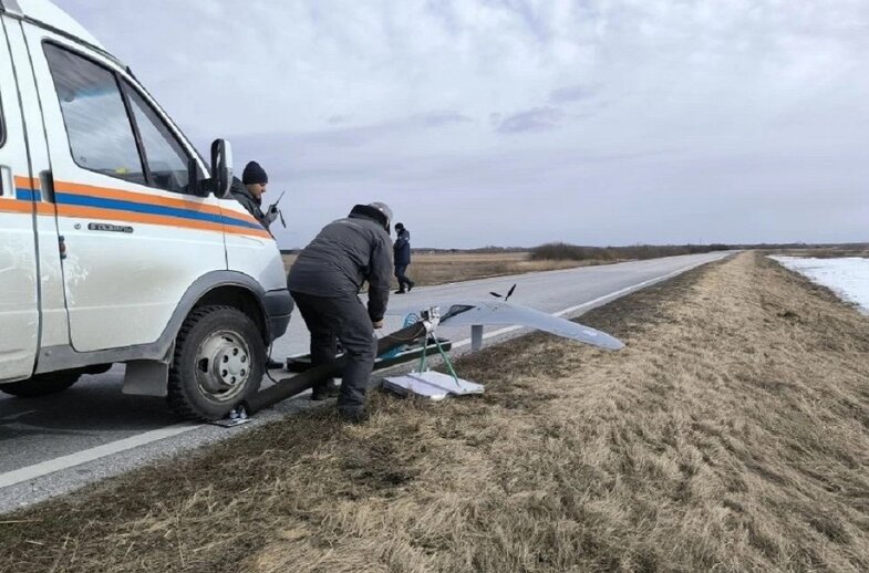 Беспилотники обследовали 250 км реки Карасук в Новосибирской области