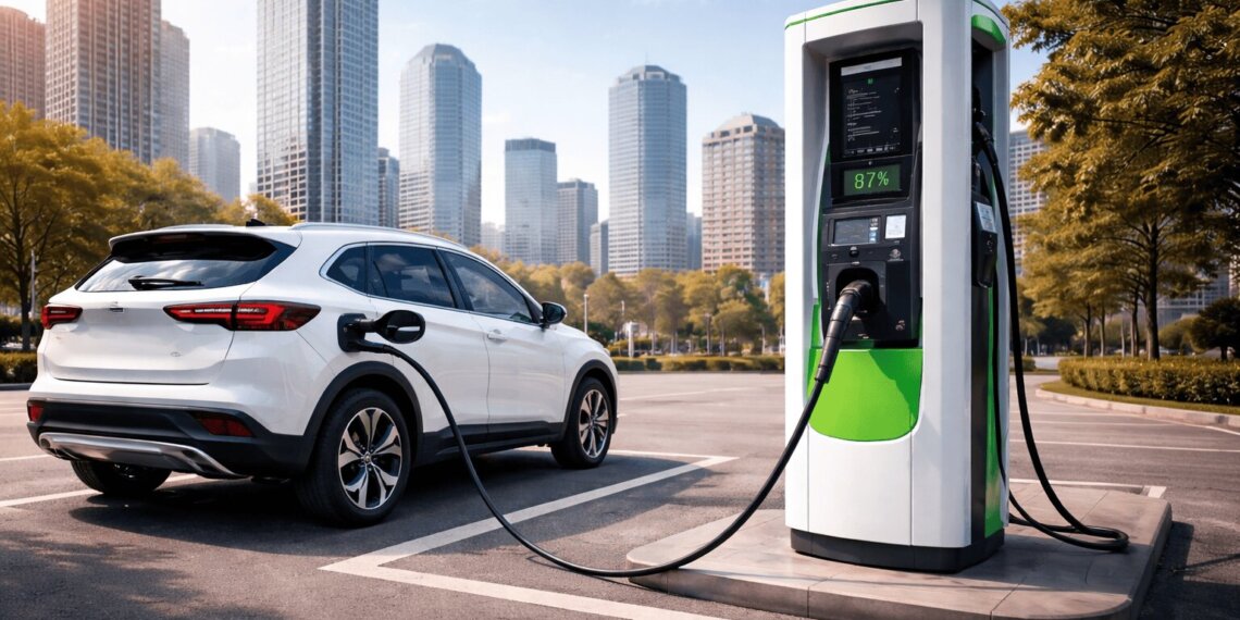 В Новосибирске за год появятся 26 быстрых зарядных станций для электромобилей