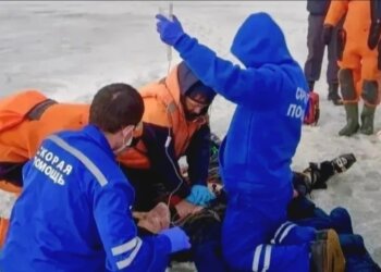 60-летний сноукайтер выжил после трёх остановок сердца на Обском море