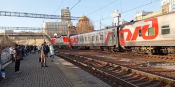 В Новосибирской области ограничили движение электричек из-за размыва насыпи