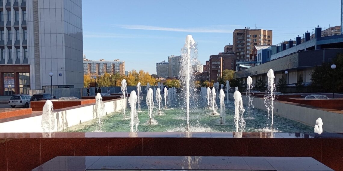 Фонтаны Новосибирска готовят к летнему сезону: запуск запланирован на 1 мая