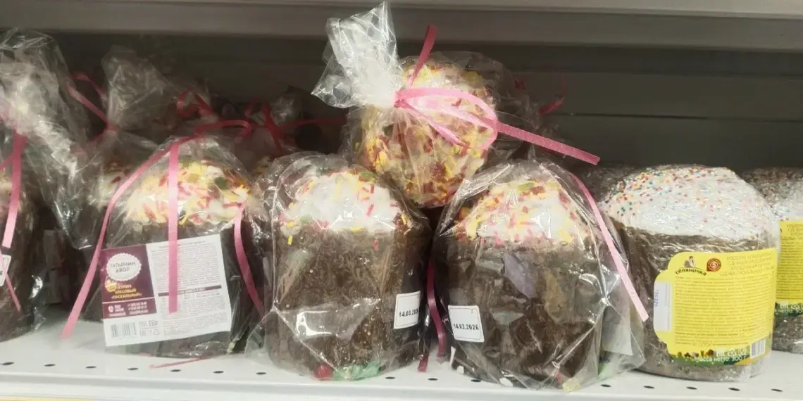 За Пасхальную неделю сибиряки съедают около 9 млн куличей