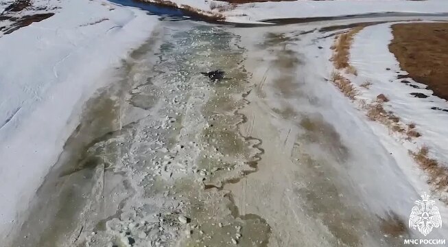 Экстренное предупреждение: резкое вскрытие реки Карасук может подтопить прибрежные дома
