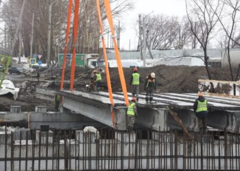 Капремонт моста через реку Тулу выполнен на 43 %