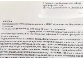 Ночной дебош в красноярской больнице напугал маленьких пациентов