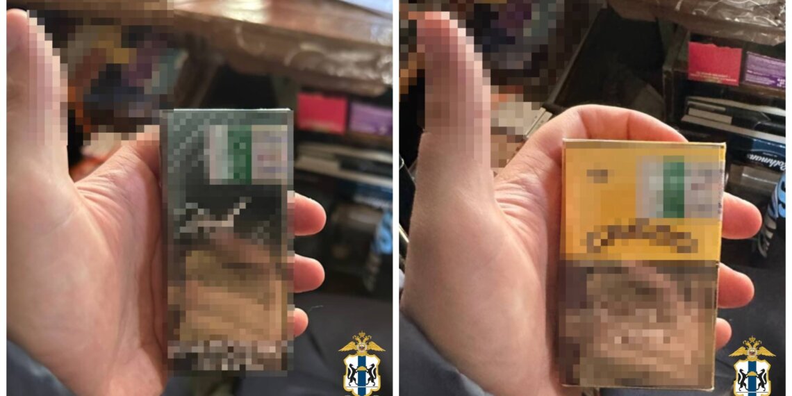 В Новосибирске накрыли точку с 440 пачками нелегальных сигарет