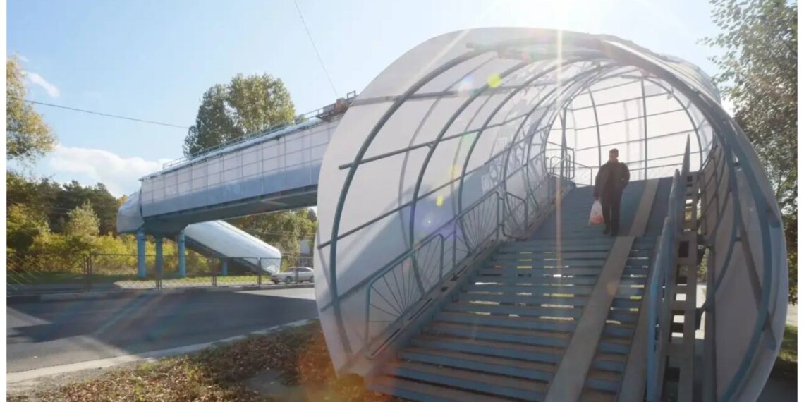 В Новосибирске за два года отремонтировали шесть пешеходных мостов