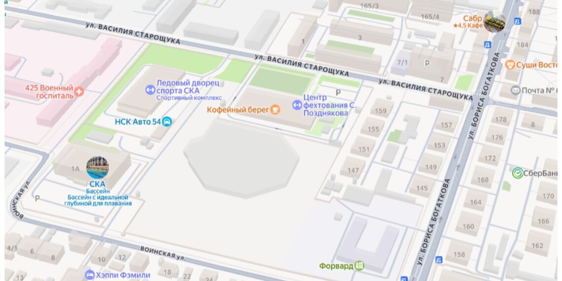 Разрешение на строительство спорткомплекса на Воинской продлили до 2028 года