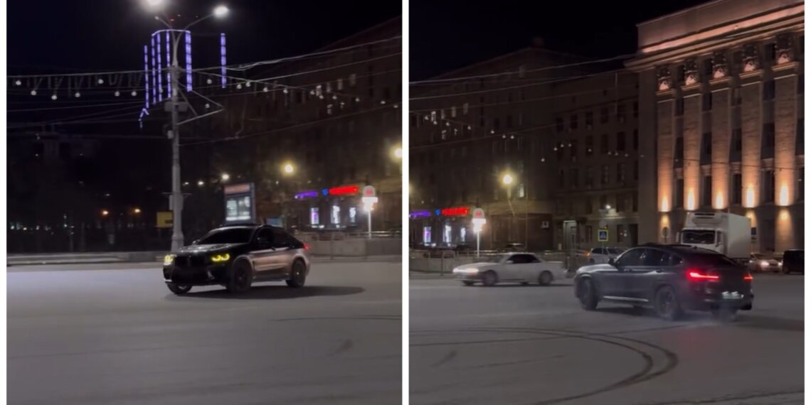 В Новосибирске впервые возбудили уголовное дело за дрифт в центре города