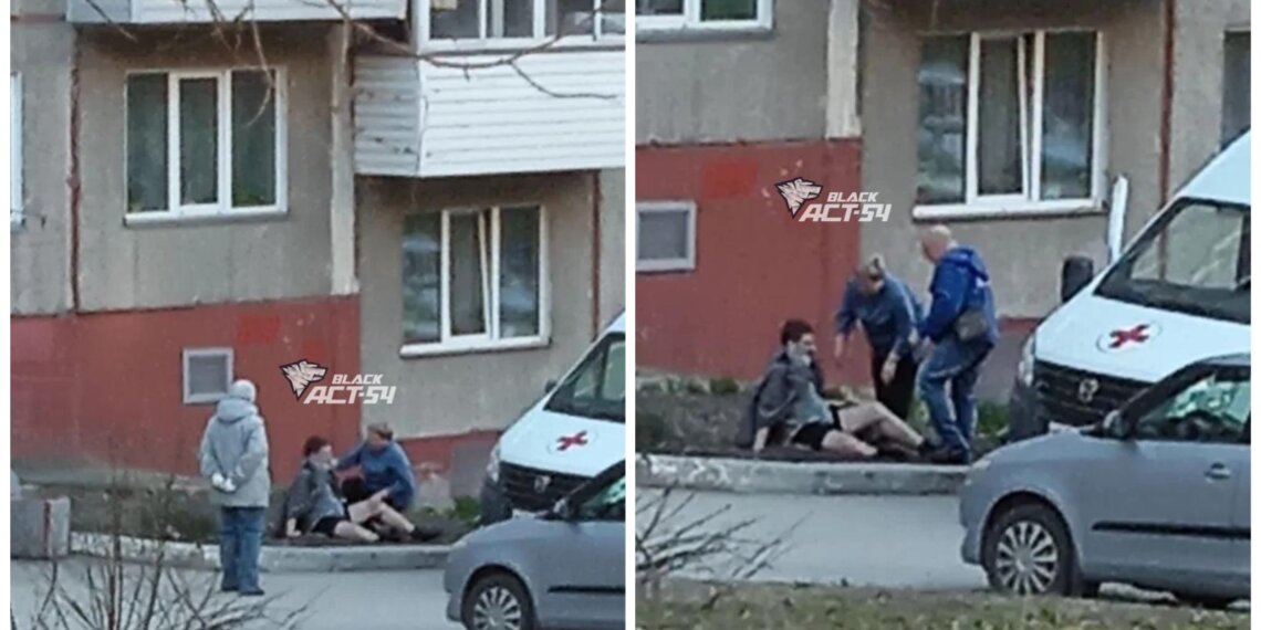 Мужчина выпал из окна пятого этажа на Бориса Богаткова в Новосибирске