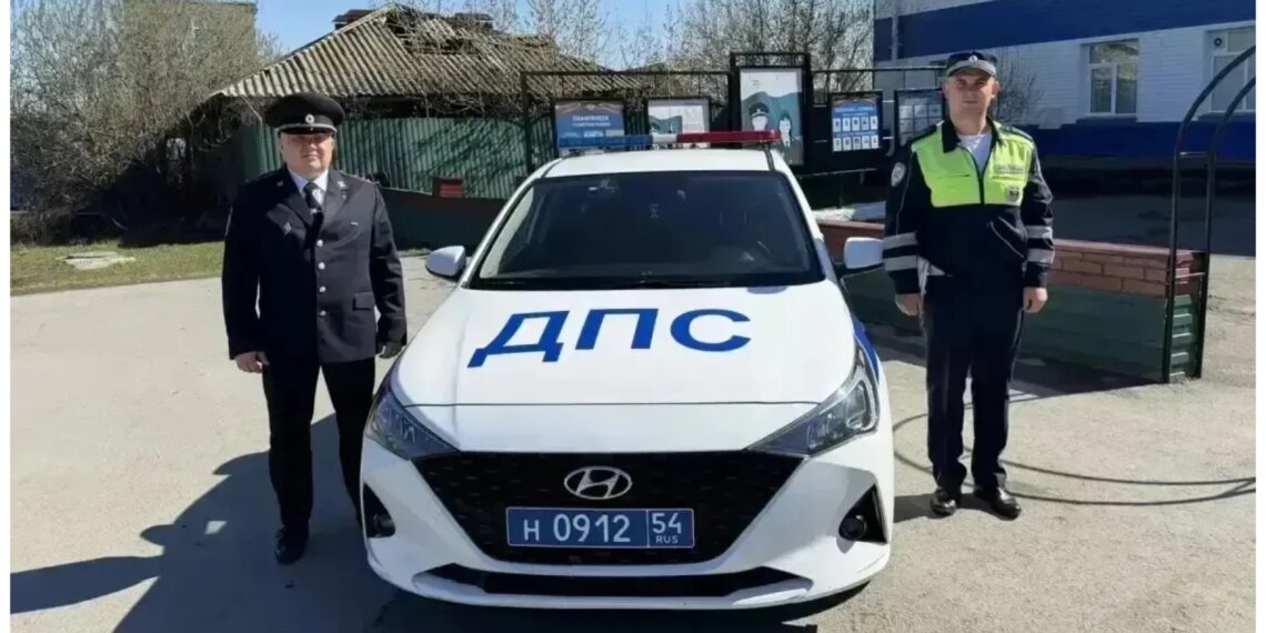 Экипаж ДПС помог жителю Новосибирска срочно добраться до больницы