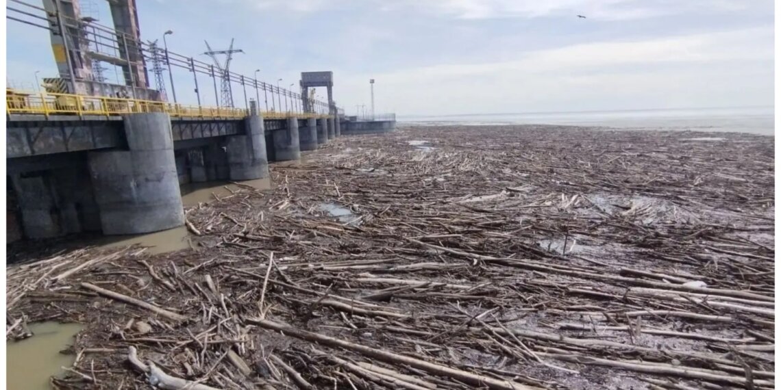 На Новосибирской ГЭС проведут сброс воды с пропуском древесины