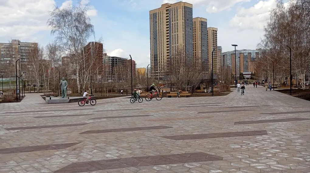 В Новосибирске начался очередной этап благоустройства «Бугаков-парка»