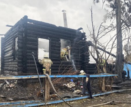 Двое детей и мать погибли на пожаре в Новосибирской области.