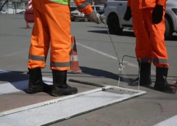 В Новосибирске восстановят дорожную разметку
