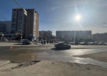 Пострадал ребёнок: первое ДТП с участием электросамоката в Новосибирске