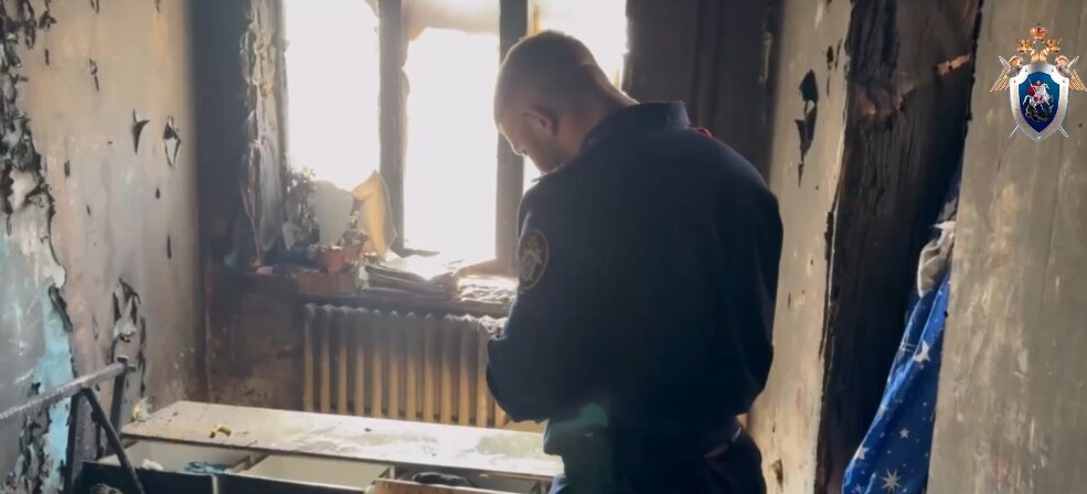 В Красноярском крае на пожаре погибли трое детей из многодетной семьи