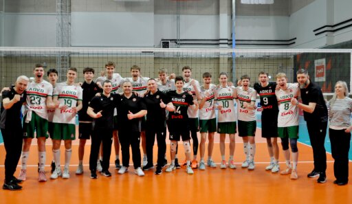 Новосибирские волейболисты стали чемпионами Молодёжной лиги России