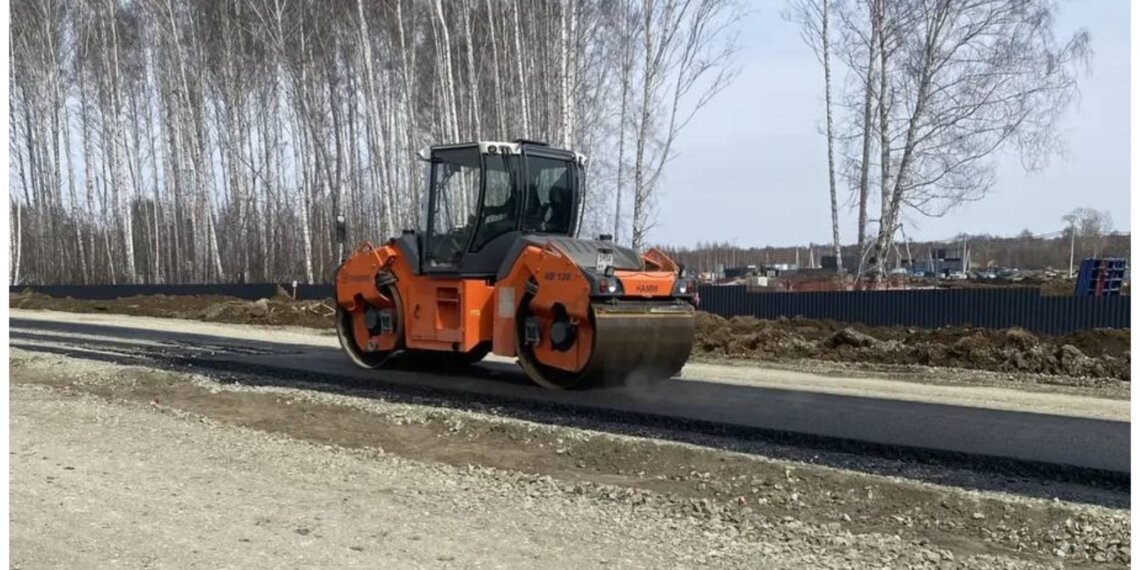 В Новосибирске приступили к дороге к микрорайону «Клюквенный»