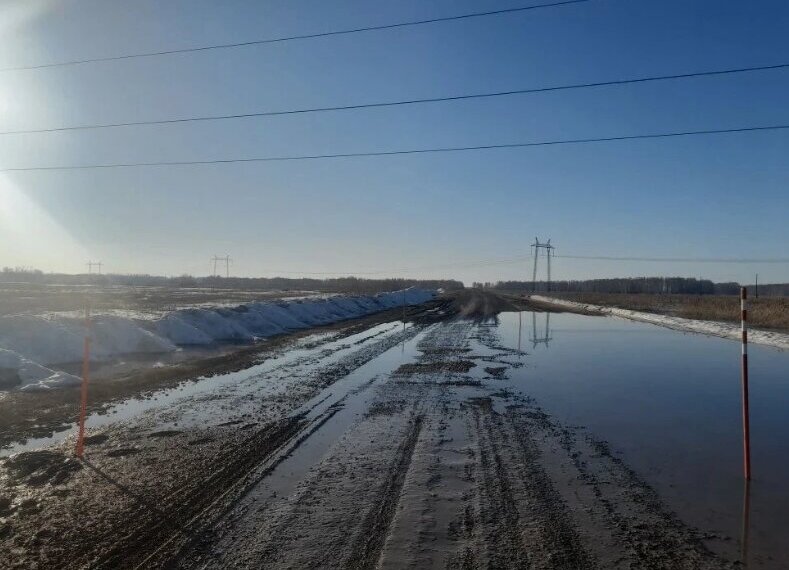 Уже восемь: ТУАД рассказал о затопленных участках дорог в НСО