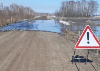 На девяти трассах НСО временно ограничено движение из-за паводка