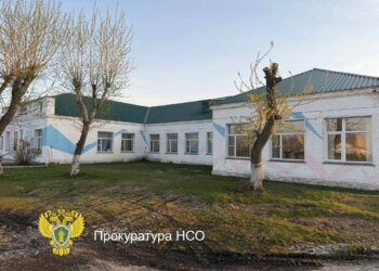 Кровля рухнула в спортшколе 1940 года постройки в Татарске: прокуратура проводит проверку